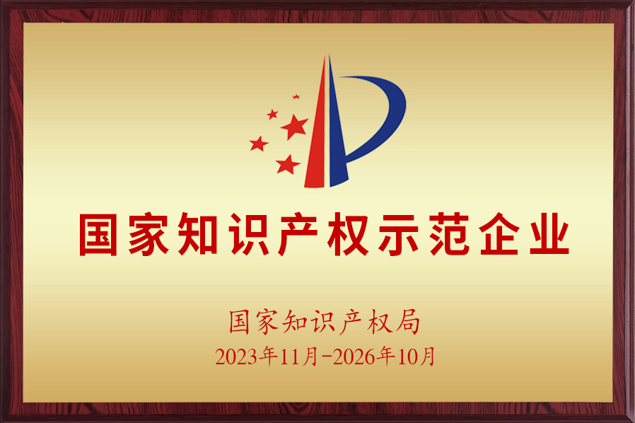 國家知識產權示范企業(yè)